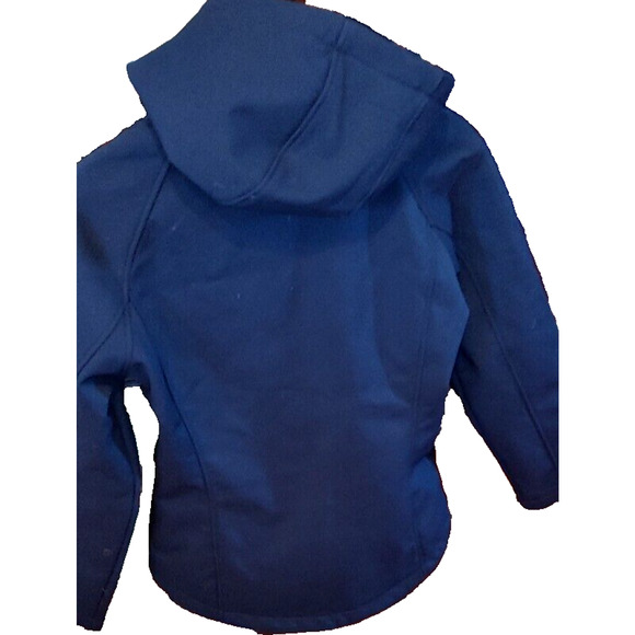 NEW ENGLAND PATRIOTS Woman's Soft Shell Jacket SMALL Navy Blue - Picture 3 of 6